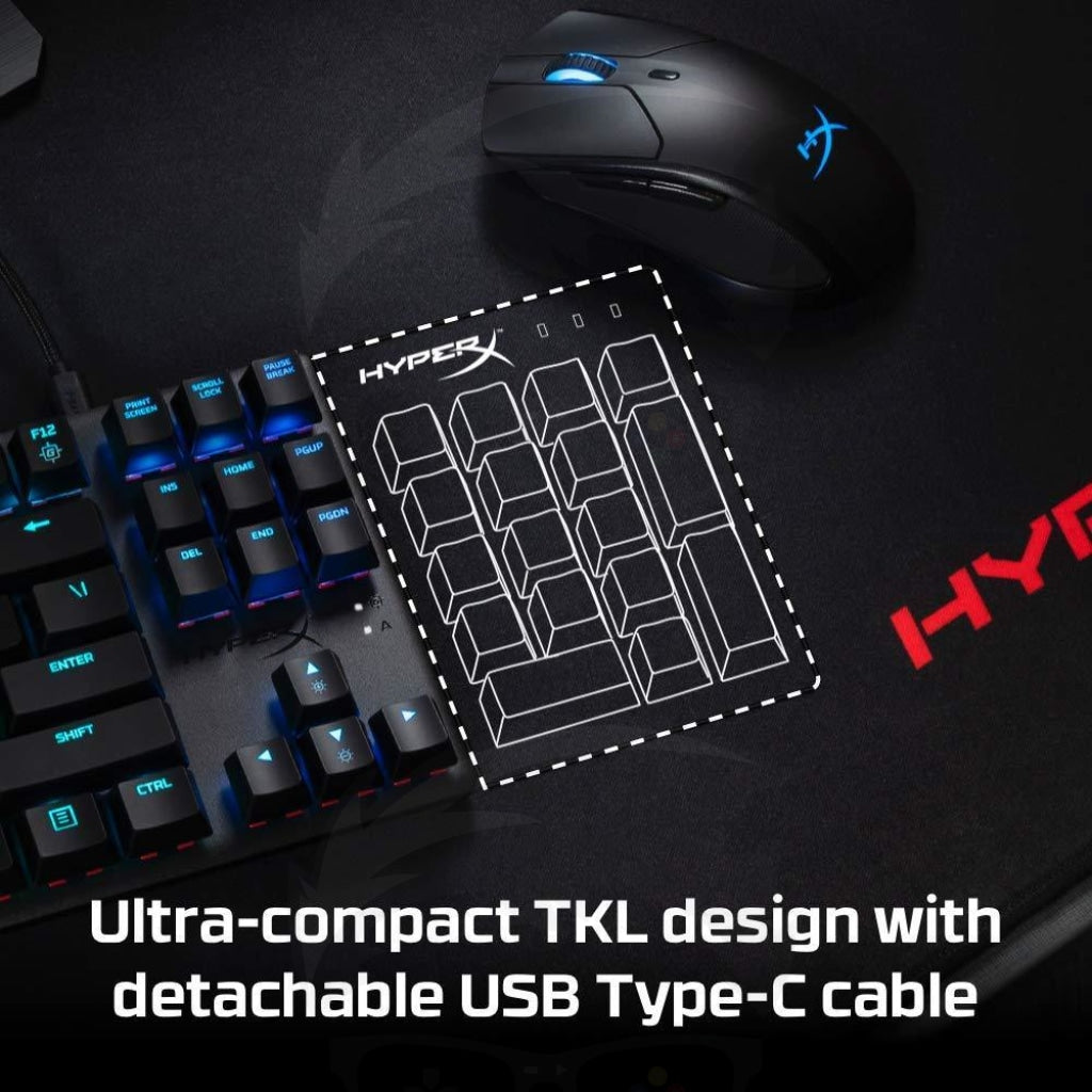 Hyperx Alloy Origins Core - Tenkeyless Mechanical Gaming Keyboard Hyperx Alloy Origins Core - Tenkeyless Mechanical Gaming Keyboard
